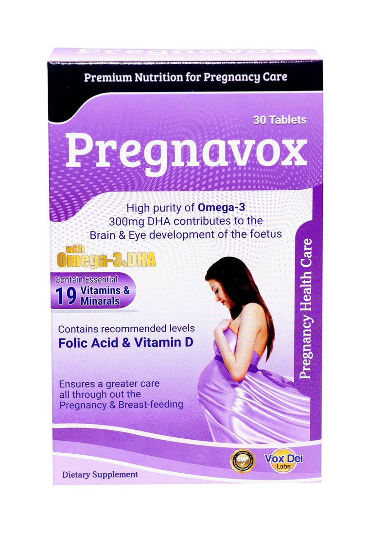 Vox Dei Labs Vox Dei Pregnavox Tab 30S 