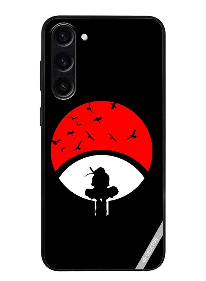 VR CREATIVE Protective Case Cover For Samsung Galaxy S24 Plus Itachi Moon Design Multicolour - Image 1