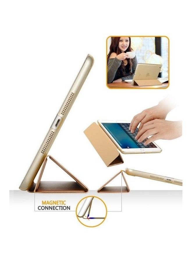 Protective Stand Case Cover For 9.7-Inch Apple iPad 5th Generation (2017) Gold - Image 3