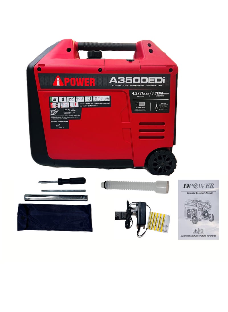 اي باور - 3500Watts العاكس مولد مولد البنزين الصامت - Image 1
