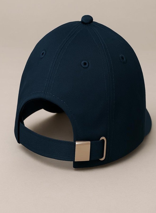 ENCIGER Pack of 24 Unisex Baseball Caps - Adjustable Cotton Hats for Men & Women - Bulk Headwear Combo for Resale, Corporate Gifting, Outdoor, Uniform Use (Navy) - Image 3
