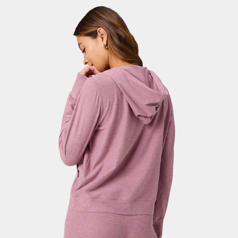Fabletics Grey Women's Cloud Jersey Hoodie for Women | Best Price UAE