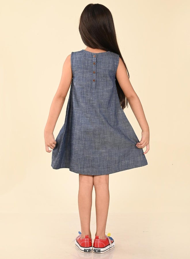 LILPICKS Ladybug Sleeveless Dress - Image 3
