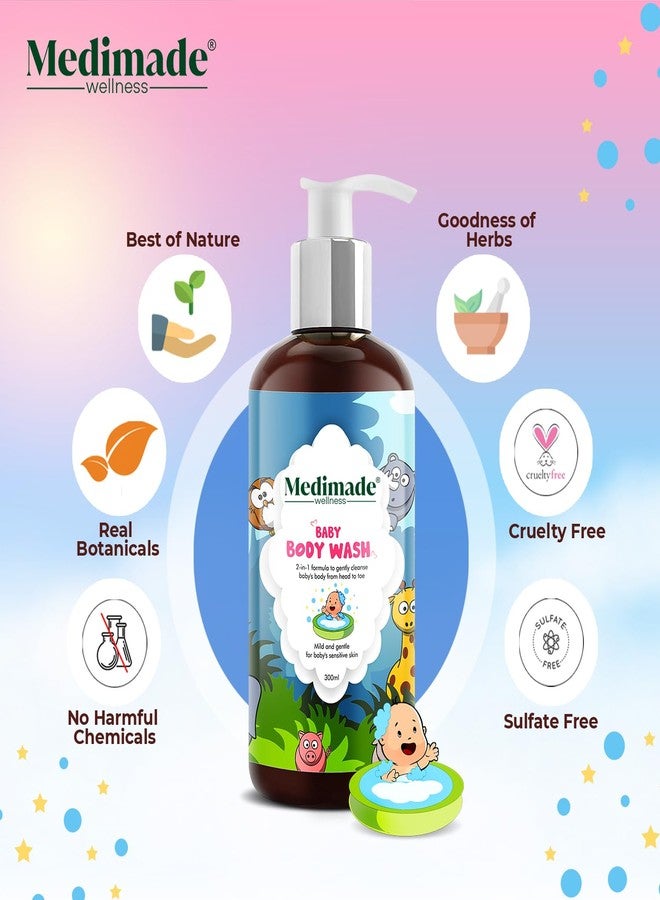 Medimade Baby Body Wash for Soft Skin and Hair - 300ml - Image 4