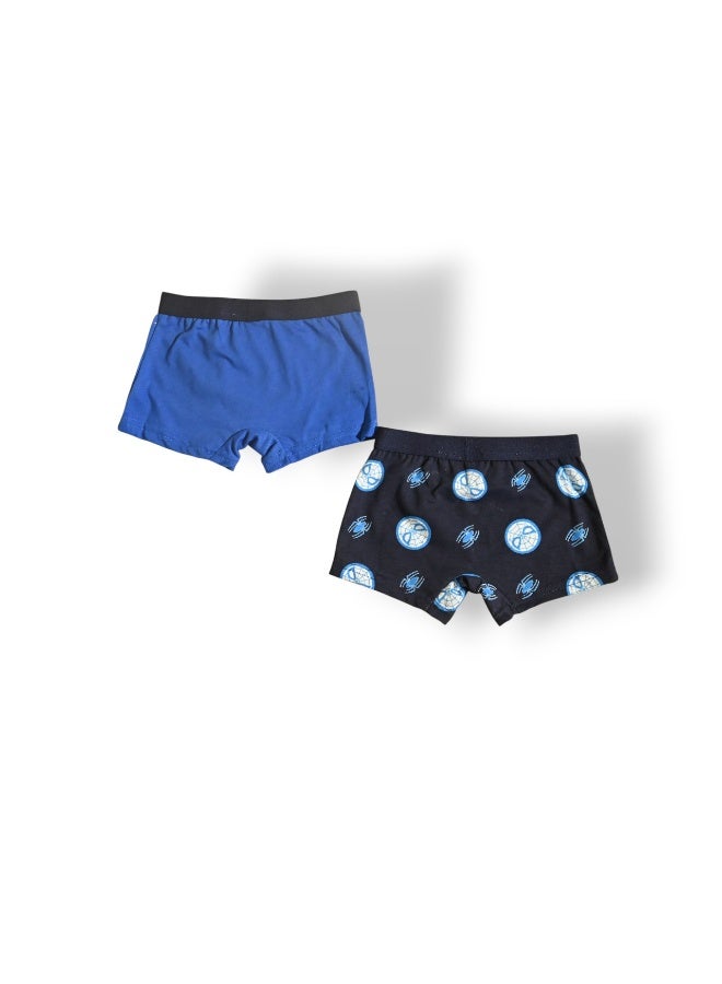 SPIDERMAN SPIDERMAN 2PCS BOYS BOXER , 65%polyester,35%cotton  - Image 4