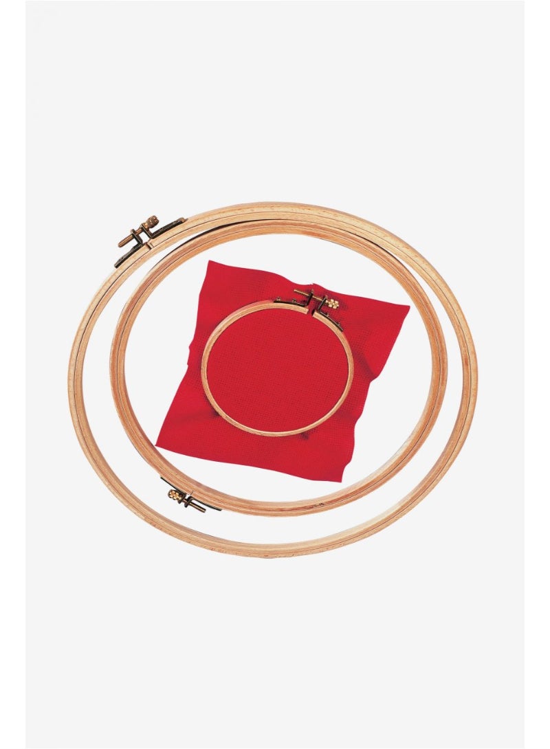 Emb Wood Hoop 18 5Cm (Mk0026/10)