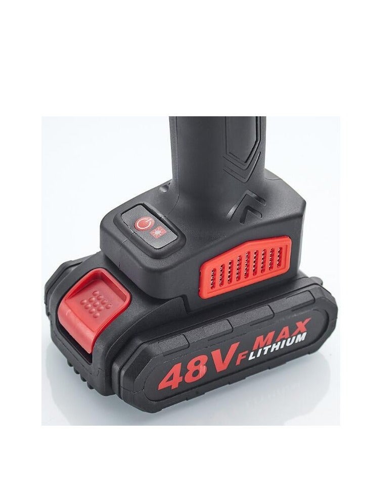 مقصات تقليم الأشجار الكهربائية اللاسلكية المحمولة، شفرات قابلة للاستبدال، قطر القطع 30 مم، وبطاريتان بقوة 15000 مللي أمبير/ساعة للبستنة - Image 4