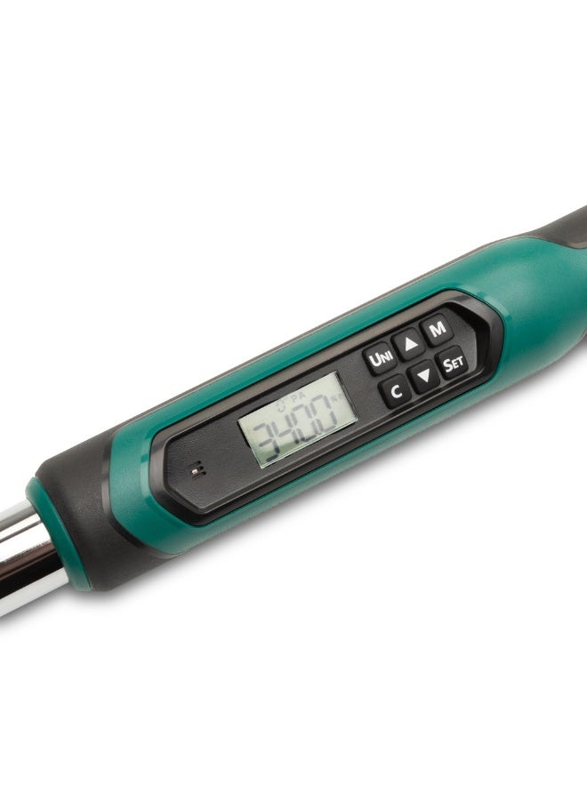 Sata مفتاح عزم الدوران الإلكتروني SATA ST96535 1/2" مع وظيفة الزاوية 34-340nm - Image 5