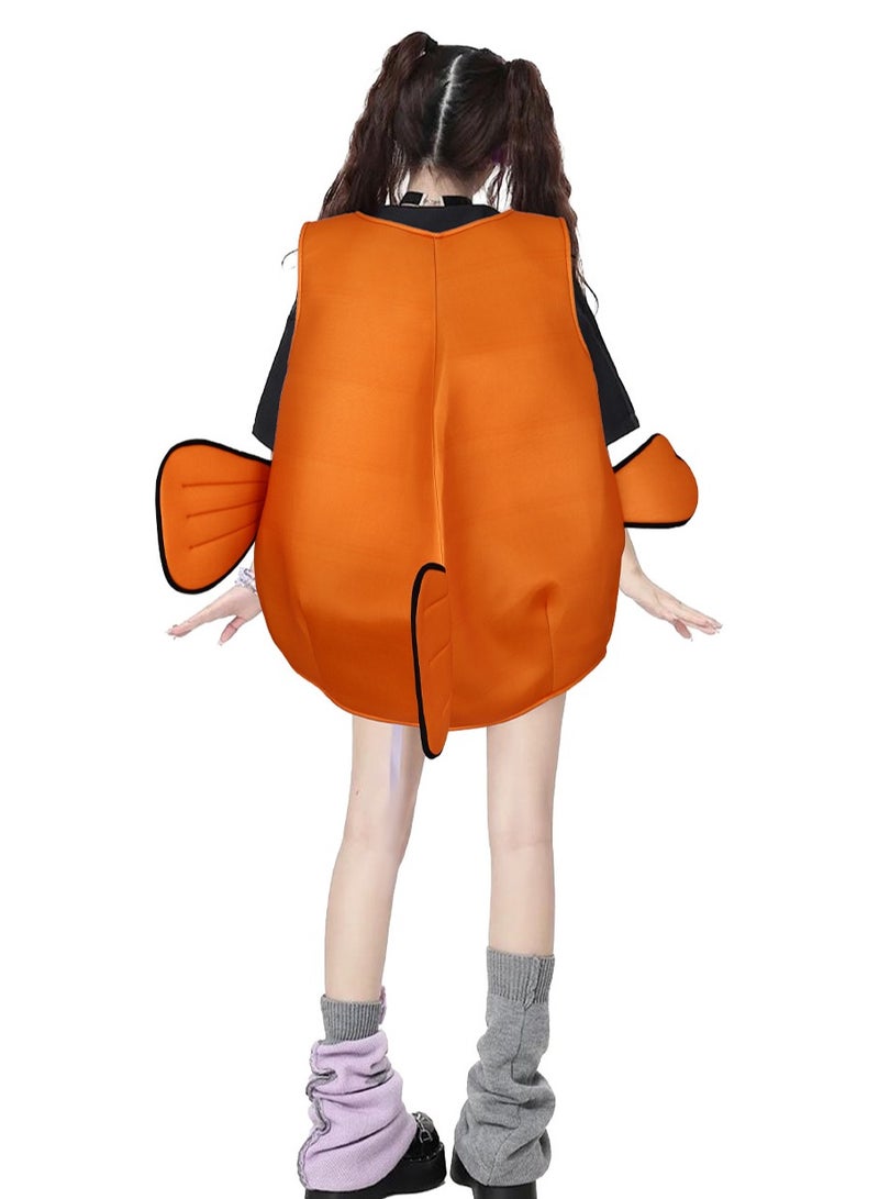 عام زي أسماك النمور من فيلم «إيجاد نيمو» مثالي للتنكر في الهالوين، يُلبّي كافة متطلّبات الاستعراض والتنكّر. - Image 3