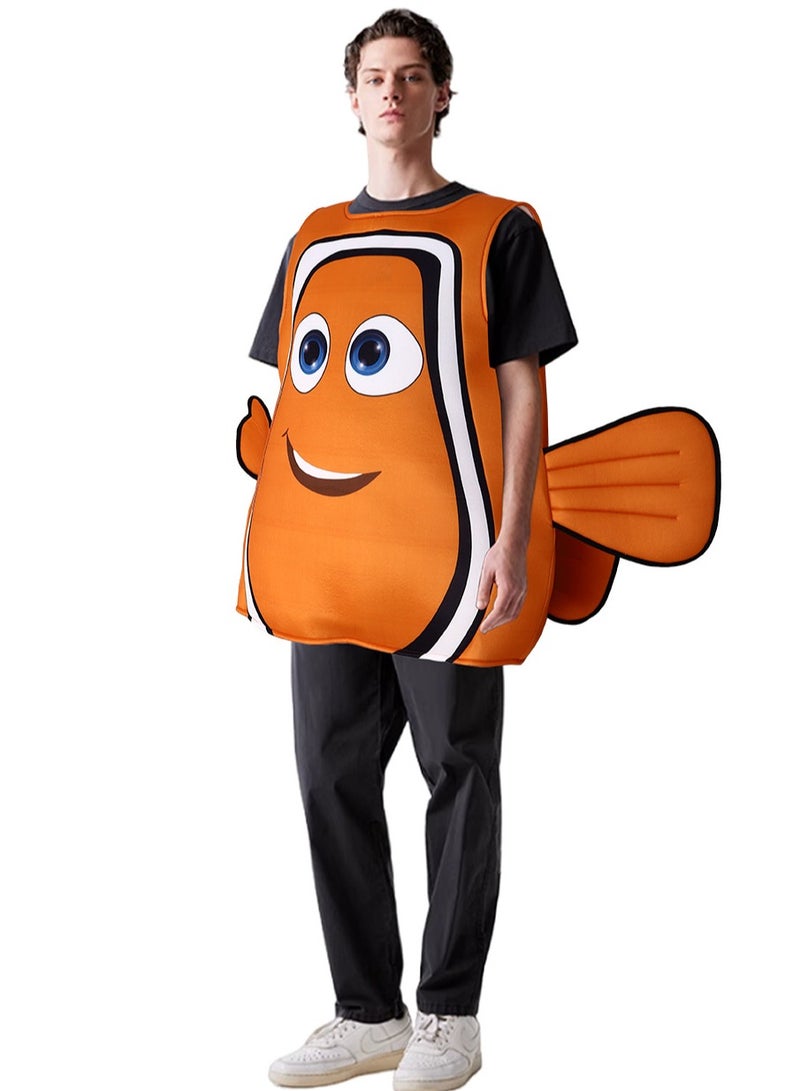 عام زي أسماك النمور من فيلم «إيجاد نيمو» مثالي للتنكر في الهالوين، يُلبّي كافة متطلّبات الاستعراض والتنكّر. - Image 2