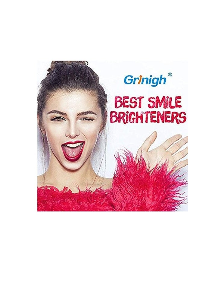 Grinigh - Complete Teeth Whitening Kit for Home use Gel 100% from USA Faster Results Than Tooth Whitening Strips Pen and Toothpaste Safe for Sensitive Teeth - Image 1