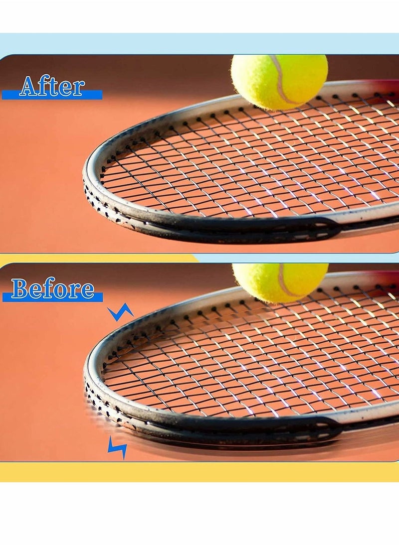 Generic - Tennis Vibration Dampeners, 7 Pcs Squash Racket Vibration Dampeners Silicone Racket Smile Face Shock Absorbers Sunflower Tennis Racket Dampene for Tennis Players - Image 1