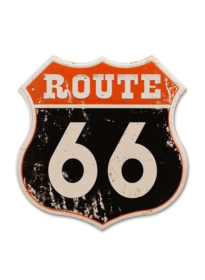 CWEIDP Vintage Road Signs Room Decor Retro U.S. 66 High Way Road Metal Tin Sign For Home Street Sign Bedroom Garage Decorations 1 Pces 12×12 Inch - Image 1