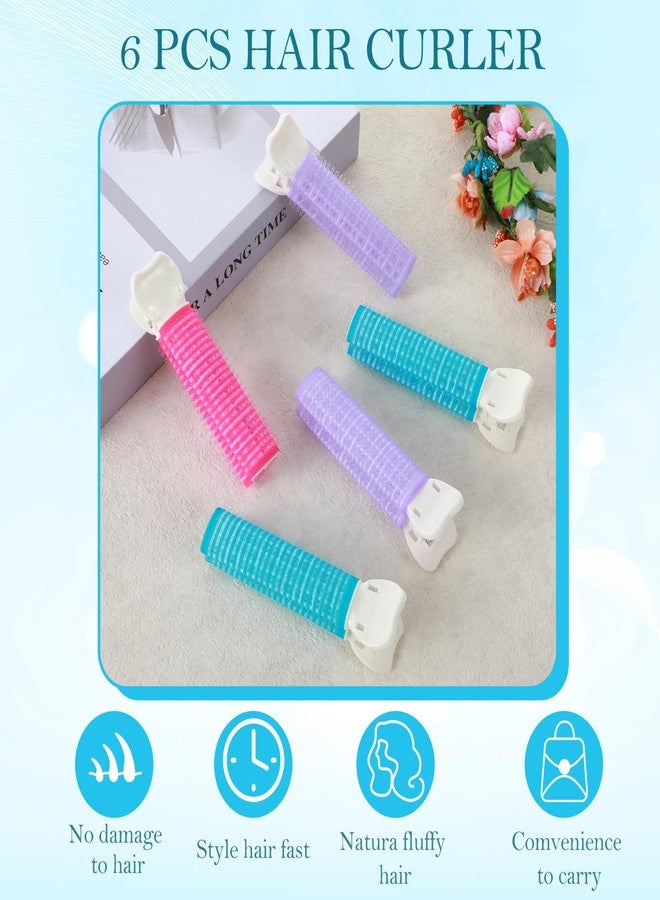 oruola مجموعة أورولا من 6 مشابك جذور الشعر لإضفاء كثافة، 3 ألوان، مشابك بكرات لتكثيف الشعر، مشبك محمول لرفع جذور الشعر للغرة، أدوات وإكسسوارات شعر يمكنكِ صنعها بنفسكِ، مشبك جذور الشعر لتشكيل الغرة، إنشاء غرة شفافة - Image 5