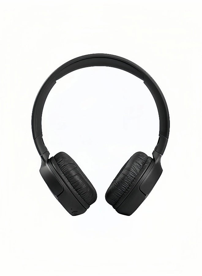 JBL Tune 510Bt Wireless On-Ear Headphones - Pure Bass - 40H Battery - Speed Charge - Fast Usb Type-C - Foldable Black - Image 3
