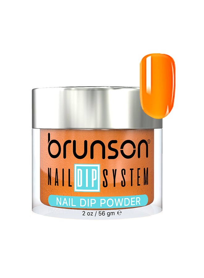 Nail Dip Powder Dip And Buff System Color 56gm, French Nail Art Starter Manicure Salon DIY At Home Odor Free And Long Lasting No Needed Nail Lamp Curing DBK107