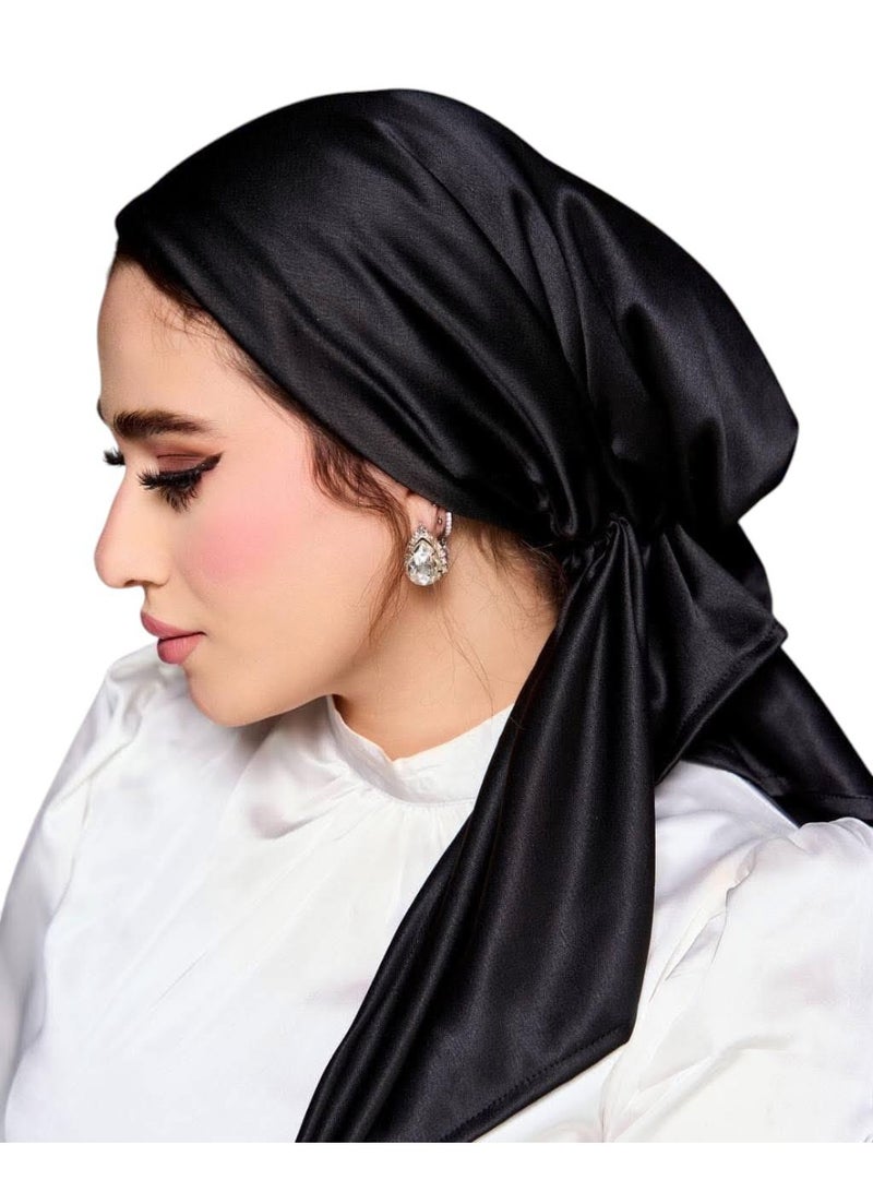 Ready-to-wear satin scarf