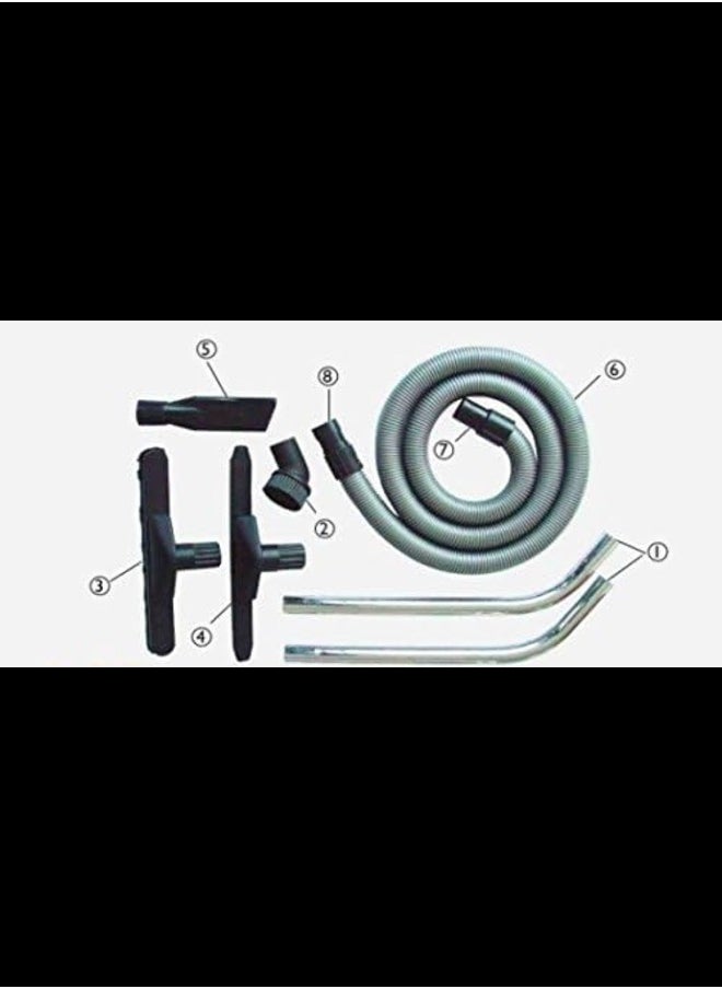 ABBASALI 40mm Whole Accessories For 30-90L Vacuum Cleaner 