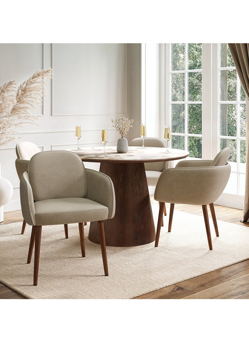 Malazhouse - Dining Room 4 Chairs – MZDRS013 - Image 1