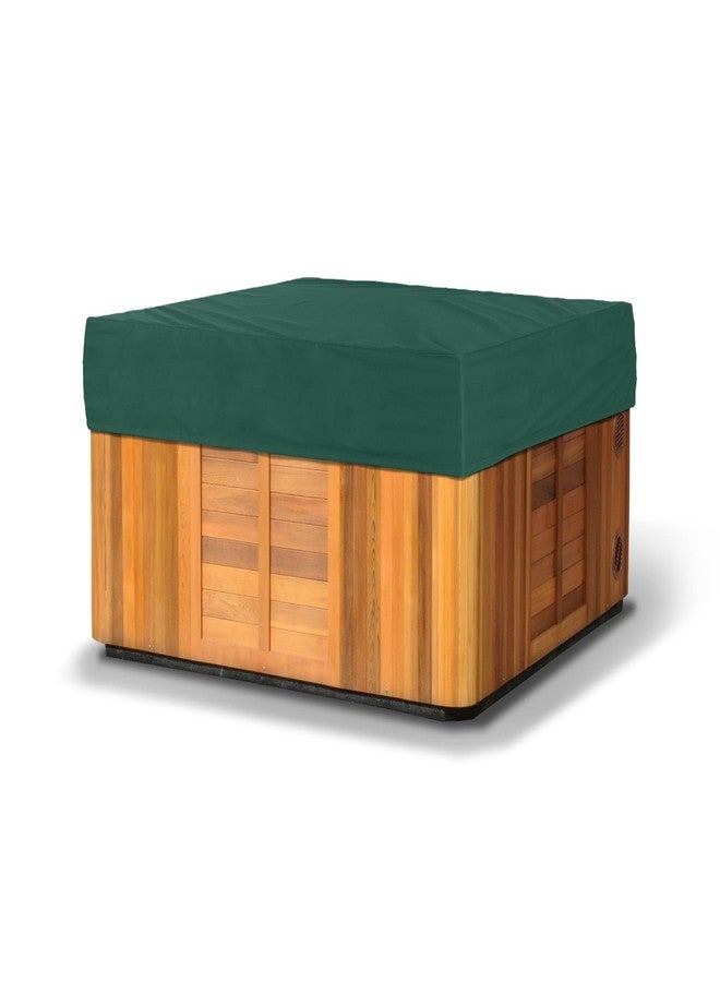 Covermates Round Hot Tub Cover - Light Weight Material, Weather Resistant, Elastic Hem, Outdoor Living Covers, 80DIAMETER x 14H, Classic Tan - Image 1