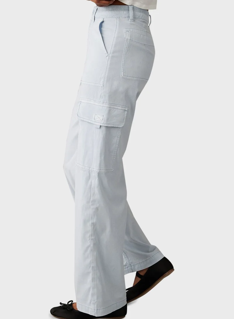 American Eagle High Waist Cargo Pants