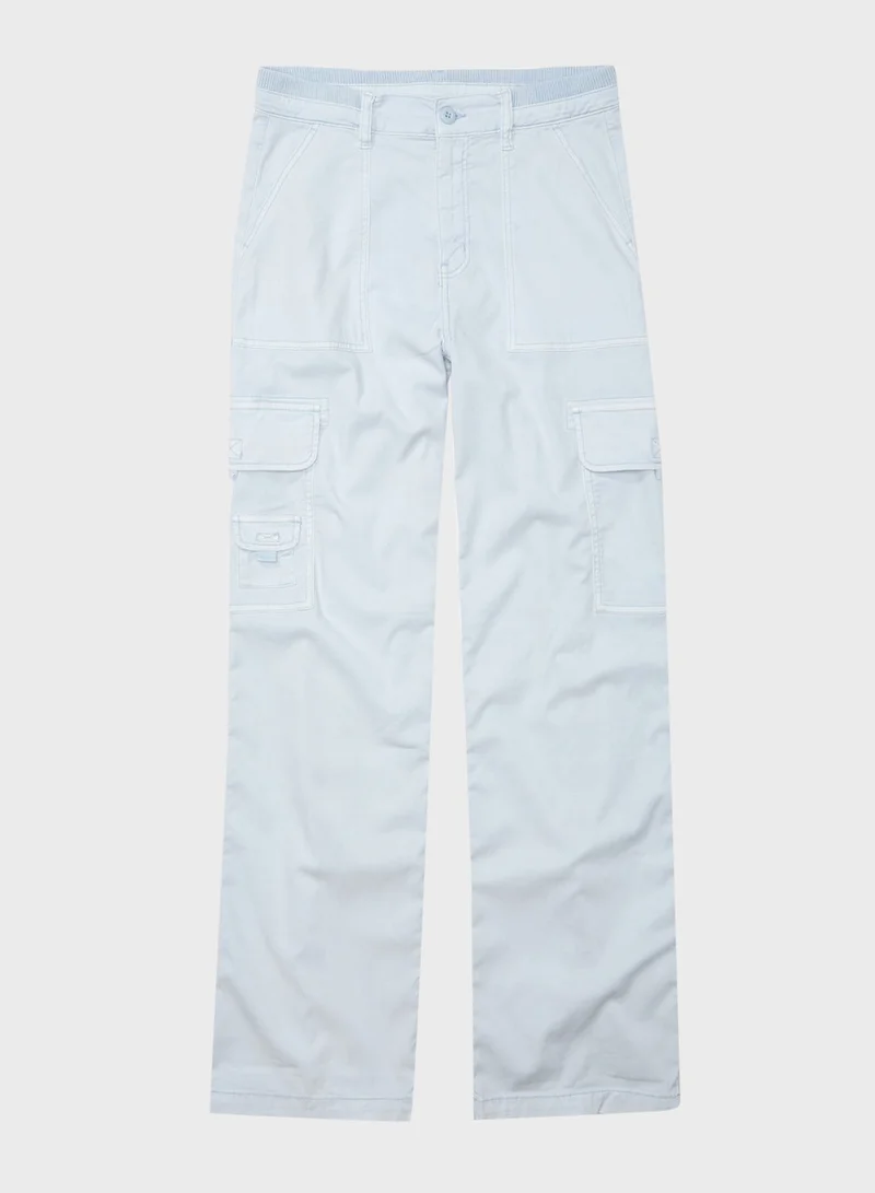 American Eagle High Waist Cargo Pants
