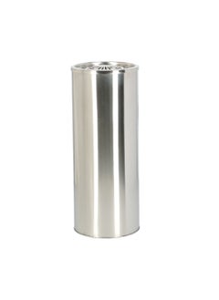 EKO Sturdy Stainless Steel Round Ashtray Bin Silver 12 L EK9430-MT  - Image 5