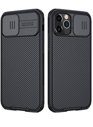 Nillkin Case for iPhone 12 Pro Max Cover Hard CamShield with Camera Slide Protective Cover Perfect Design Compatible with Apple iPhone 12 Pro Max 6.7 Inch Black, - pzsku/ZD0AA0FE7662B7CEA78D1Z/45/_/1708575229/5de7e797-013a-4ea6-b8b1-a349aee3b79b