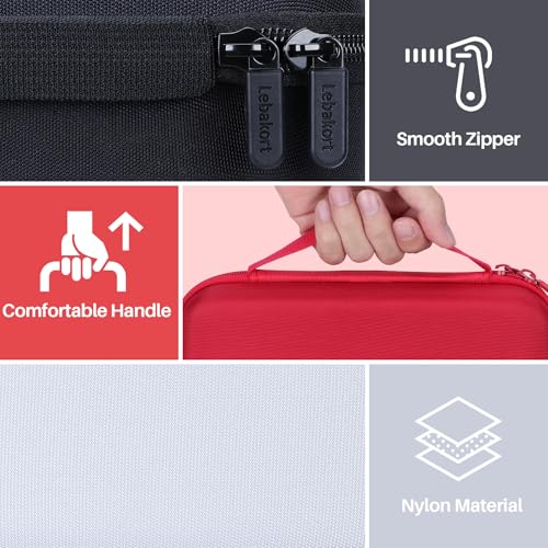 Lebakort Storage Case Compatible with Beats Pill - Speaker (Silver Gray Case) - Image 5