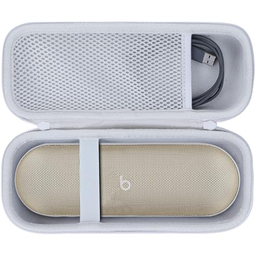 Lebakort Storage Case Compatible with Beats Pill - Speaker (Silver Gray Case) - Image 1
