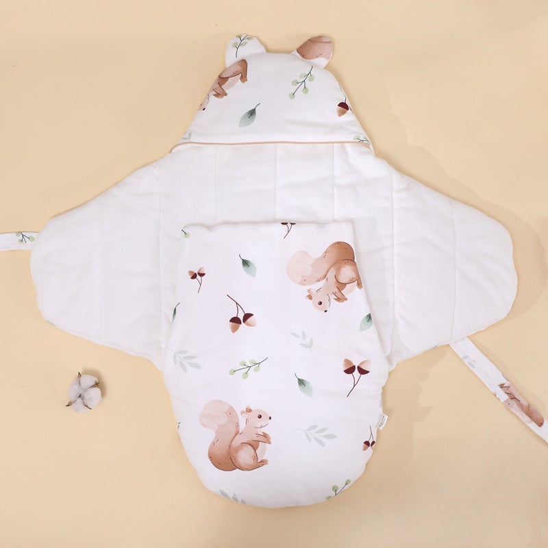 Baby Baby Birth Room Holding Quilt Newborn Holding Quilt Butterfly Holding Quilt Sleeping Bag Cotton Four Seasons Baby Supplies - Image 1