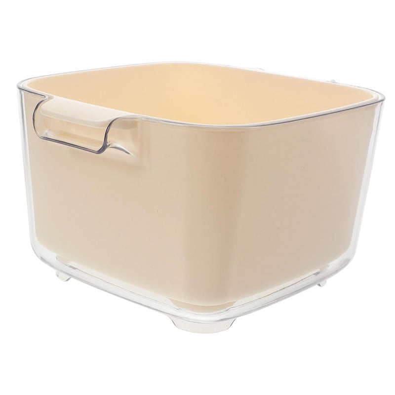 Double Layer Kitchen Draining Basket Vegetable Fruit Washing Basin Collapsible Easy Clean - Image 2