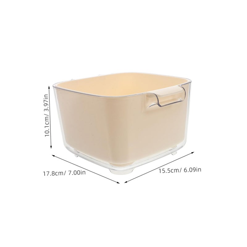Double Layer Kitchen Draining Basket Vegetable Fruit Washing Basin Collapsible Easy Clean - Image 3