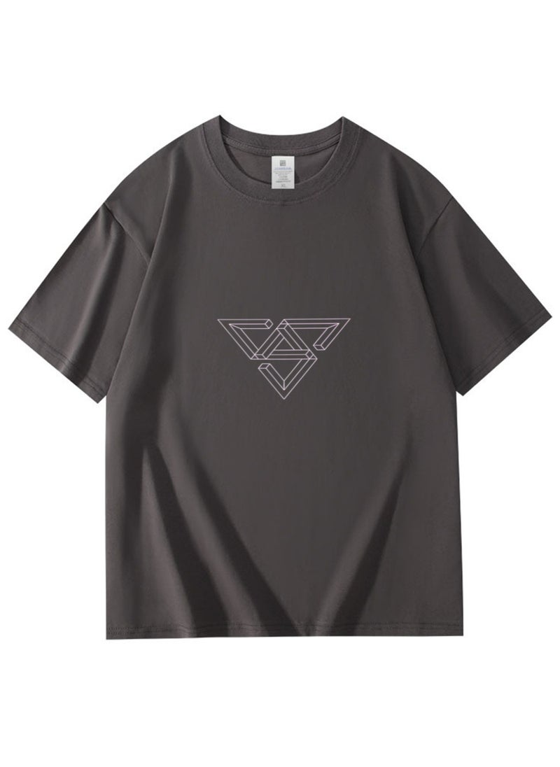 NIBEMINENT SEVENTEEN Printed Cotton Short Sleeves T-Shirt 