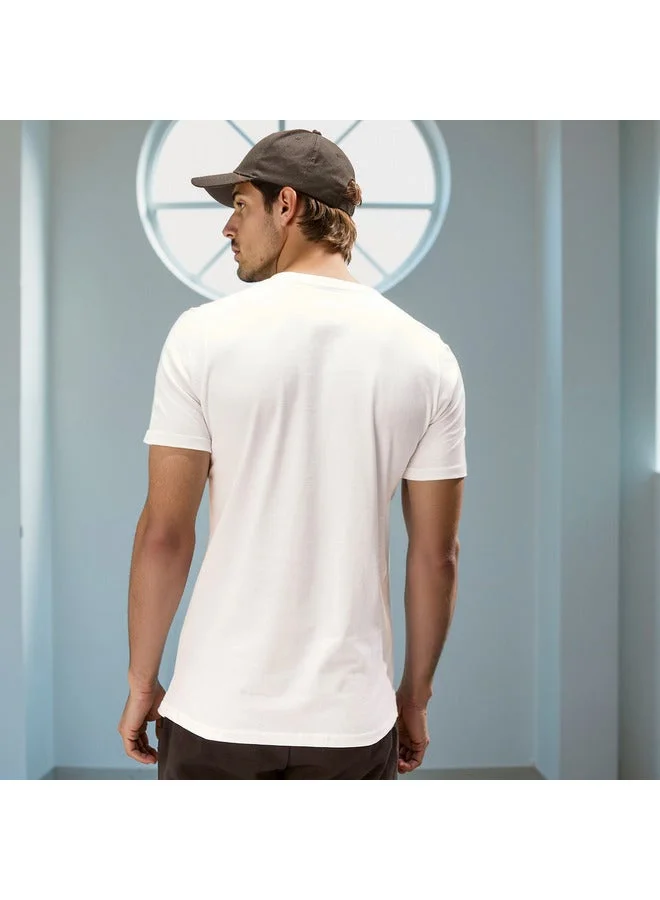 Kappa Kappa Relaxed Fit Crew Neck T-shirt with Short Sleeves