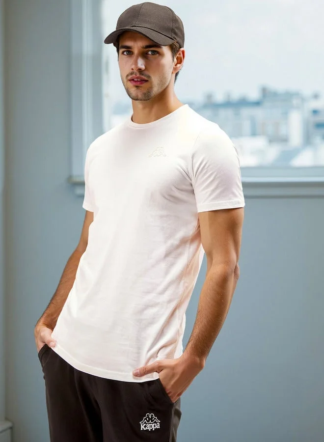 Kappa Kappa Relaxed Fit Crew Neck T-shirt with Short Sleeves