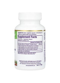 Paradise Herbs Paradise Herbs, Triphala, 60 Vegetarian Capsules  - Image 2