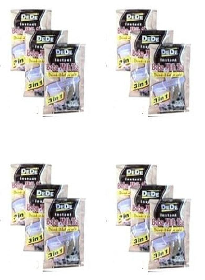 DEDE Instant Thai Boba Tea Drink with Sugar 24 Pieces, cream, Total of 14.76 Ounces with free Surprise Gift - Image 2
