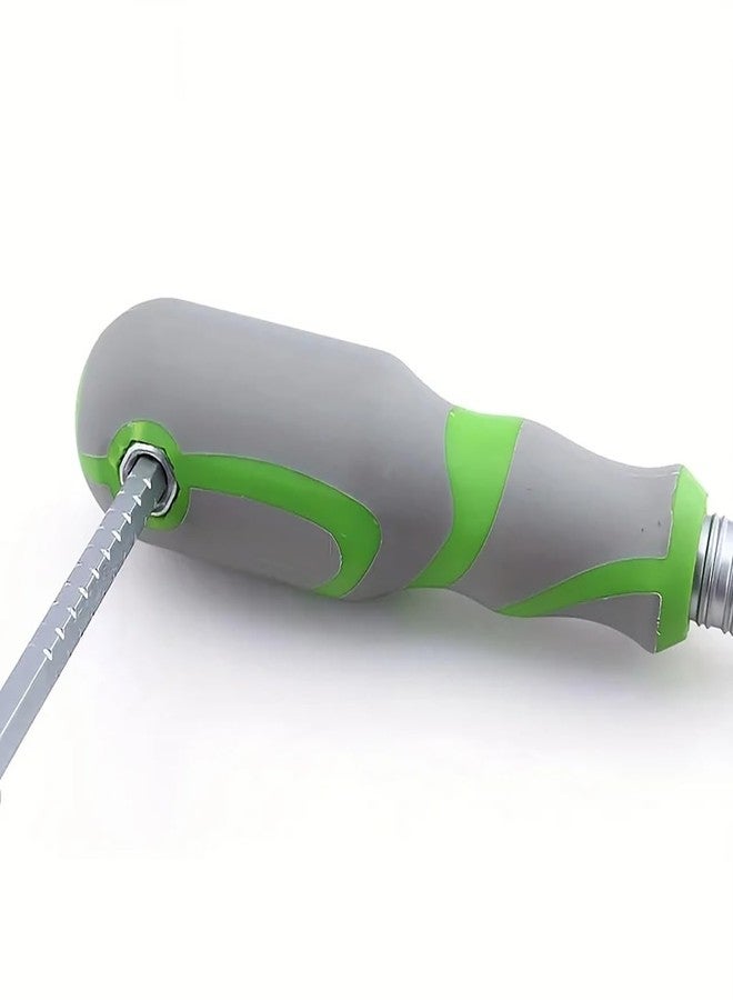 GLUN مجموعة مفكات صغيرة من GLUN®، 41 قطعة، رؤوس مفكات مطلية بالكروم، رؤوس مفكات احترافية من الفولاذ السبائكي برأس مغناطيسي، طقم مفكات صغيرة - Image 4