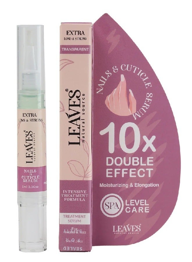 LEAVES Nail nourishing and strengthening serum 5 ML - Image 1