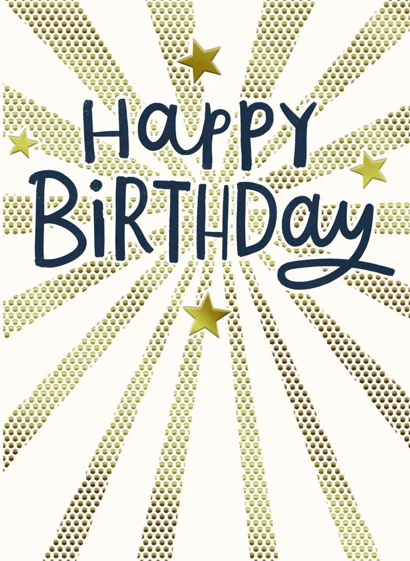 بيجمينت Happy Birthday Starburst