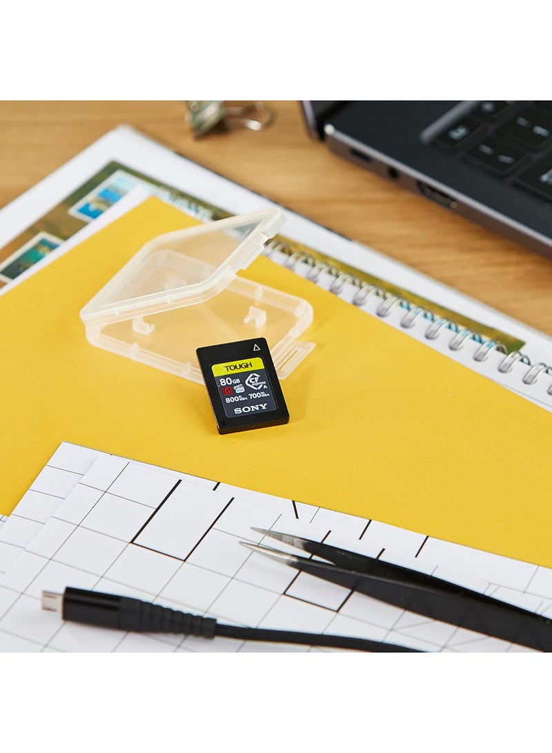 Sony CEA-G Series CFexpress Type A Memory Card – Ultra-Fast Read/Write Speeds, Tough Design, for High-Performance Video & Photography - Image 2