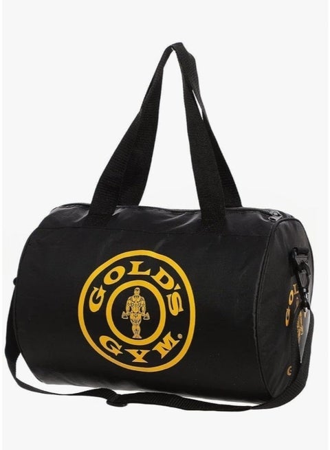 حقيبة جولدز جيم (Gold's Gym)  – حقيبة تمارين أسطوانية متينة، رفيقك المثالي للنادي الرياضي والسفر بتصميم رياضي كلاسيكي.