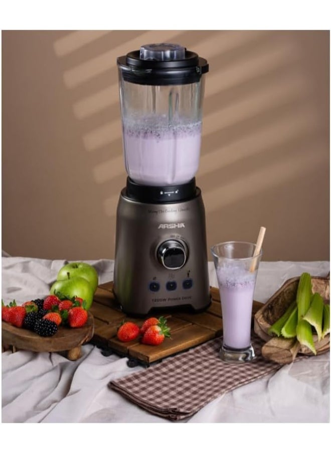 Arshia - Dari Arshia Table Blender with Glass Jar BL014 - Image 1