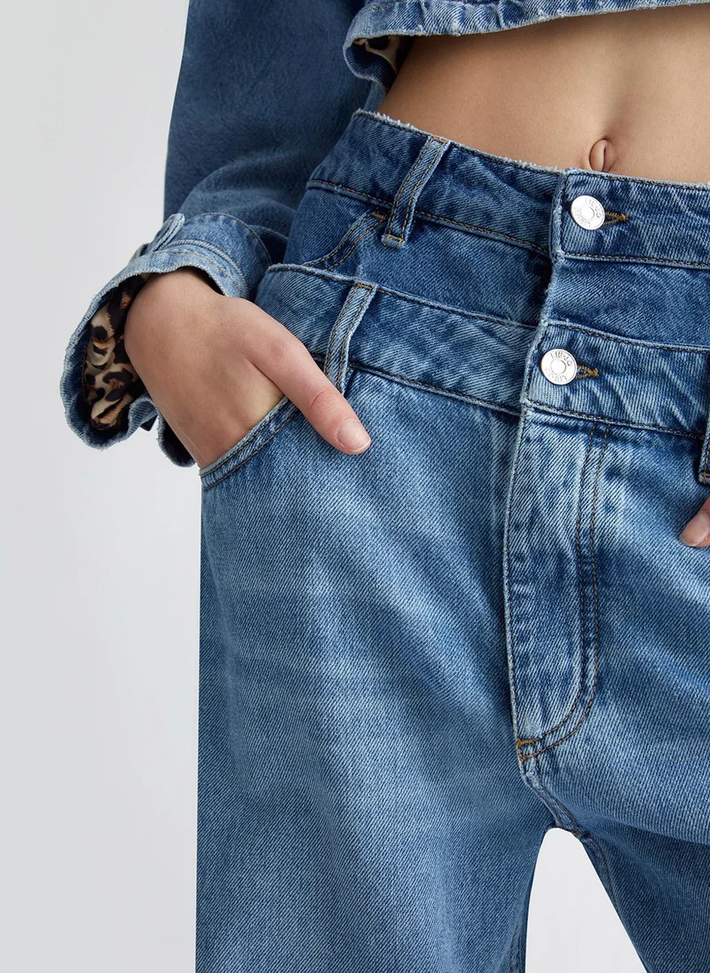 Liu Jo High-waisted straight-leg jeans