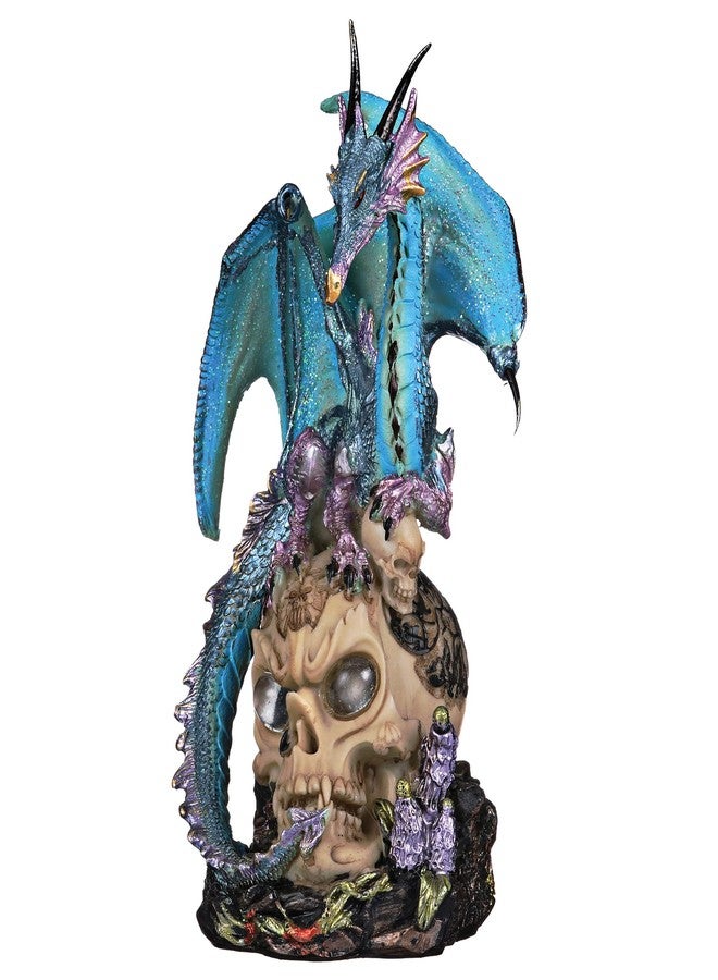 Design Toscano QS91653 Dragon Assassin on Skull Gothic Decor Statue Figurine, 7 Inch, Full Color - Image 4