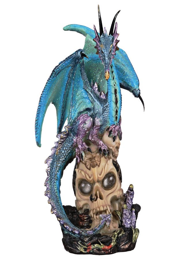 Design Toscano QS91653 Dragon Assassin on Skull Gothic Decor Statue Figurine, 7 Inch, Full Color - Image 3