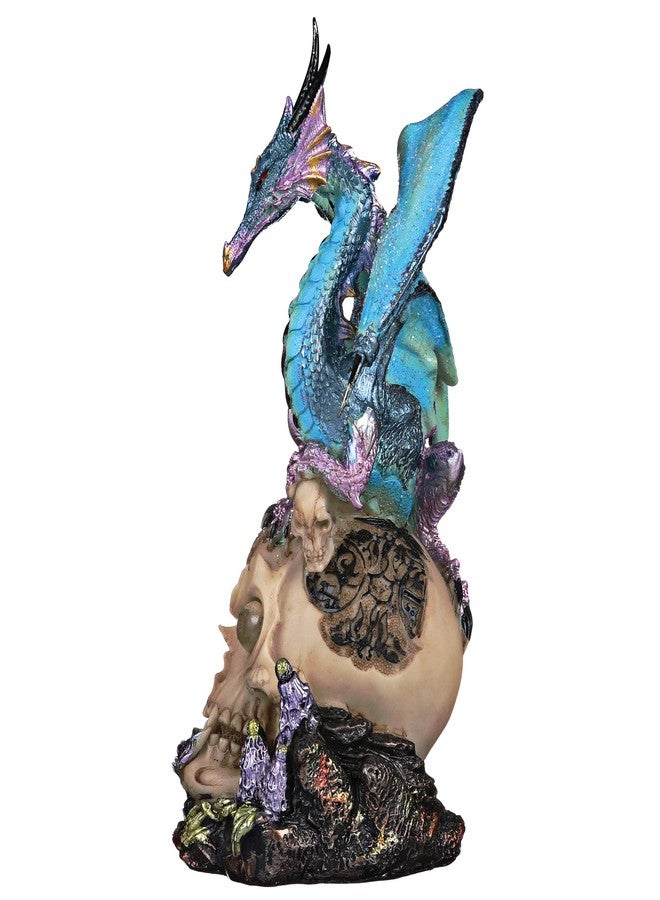 Design Toscano QS91653 Dragon Assassin on Skull Gothic Decor Statue Figurine, 7 Inch, Full Color - Image 5