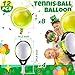 Motionchic 12 Pieces 18 Inch25 Inch Tennis Balloons Racket Balloons Tennis Party Decorations Foil Racket Large Balloon for Sports Themed Birthday Decorations Supplies - Image 4