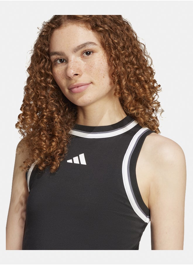 Adidas - Essentials Color-Pop Cotton Crop Tank Top - Image 1